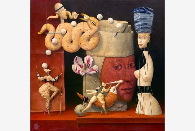 Zdenek Janda-茲德涅克．揚達-蛋彩畫-捷克-毓繡美術館-油畫-壁畫-藝術