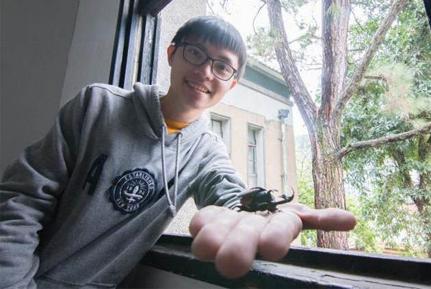 研究昆蟲登上國際期刊　曾偉哲：高中休學一年，無所事事卻找到人生方向