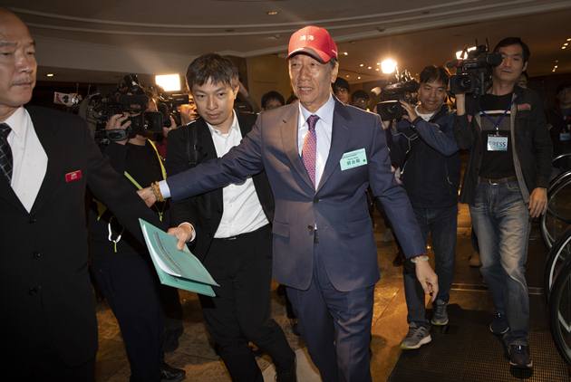 郭台銘確定參選總統  將參加國民黨初選