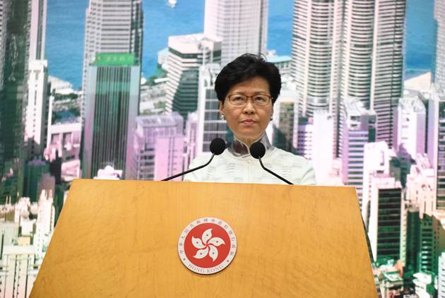 反送中重大讓步　林鄭宣布正式撤回《逃犯條例》　　
