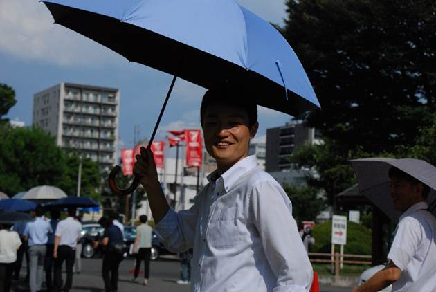 為什麼撐陽傘的日本男人越來越多？