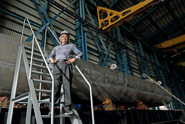 地表火力最強海巡艦在旗津製造　台灣造船業迎來30年最好光景