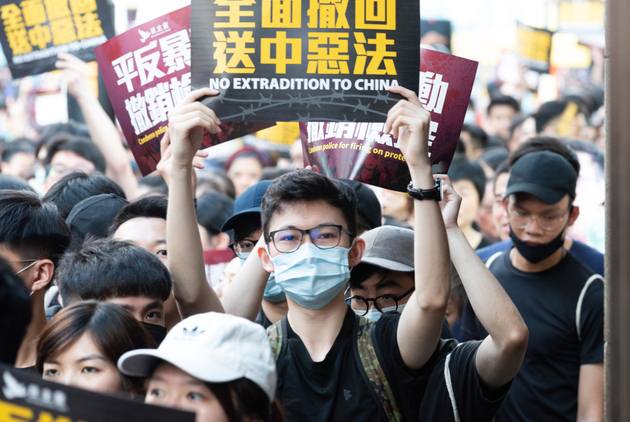 香港-林鄭月娥-反送中-中聯辦
