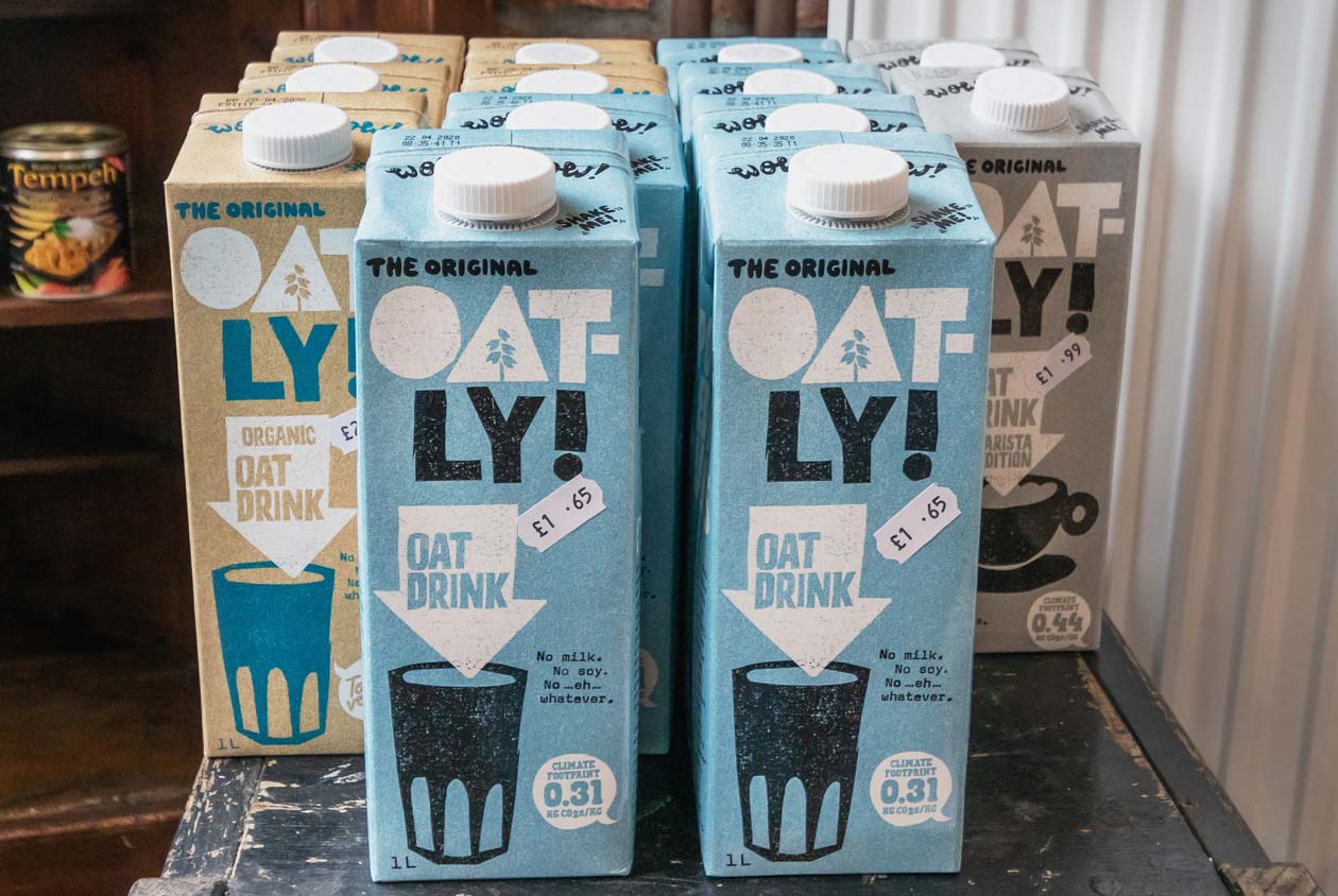 乳製品-燕麥奶-Oatly-咖啡-牛奶-中國