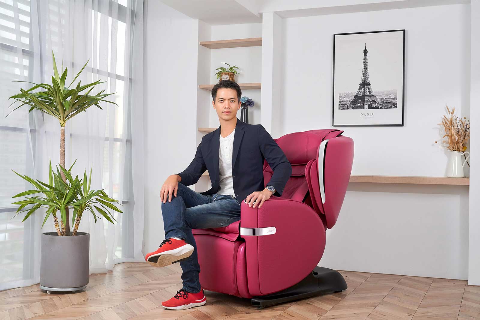 【OSIM 4手天王 按摩椅】華夏玻璃執行長廖冠傑推薦：傾聽消費者聲音，「軟中帶硬」讓品牌服務加值