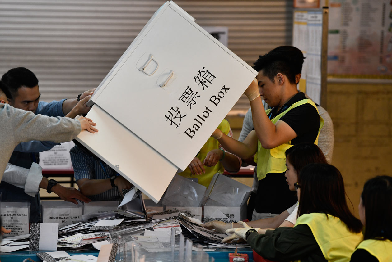 香港選舉｜香港選民對北京最直言不諱地一次表態