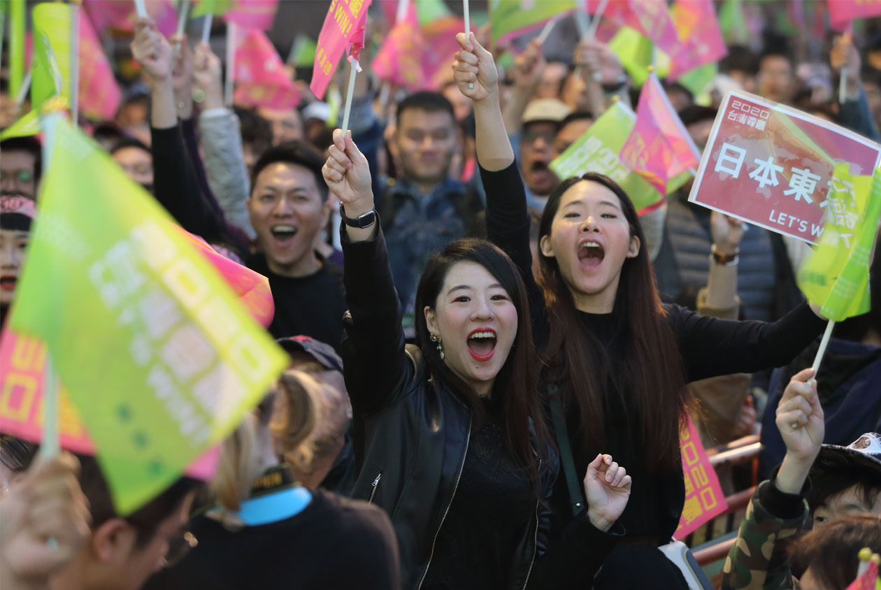 2020總統大選-蔡英文-香港-習近平