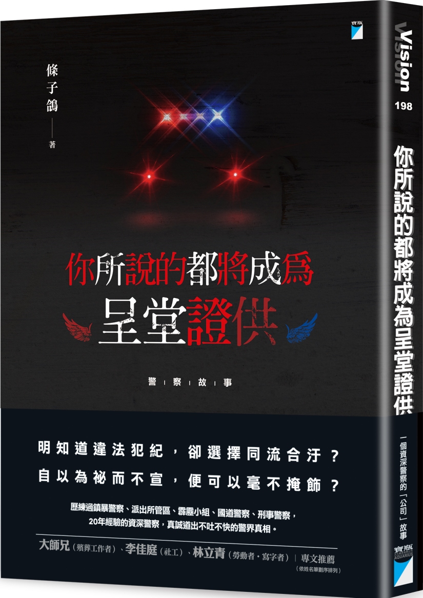 你所說的都將成為呈堂證供