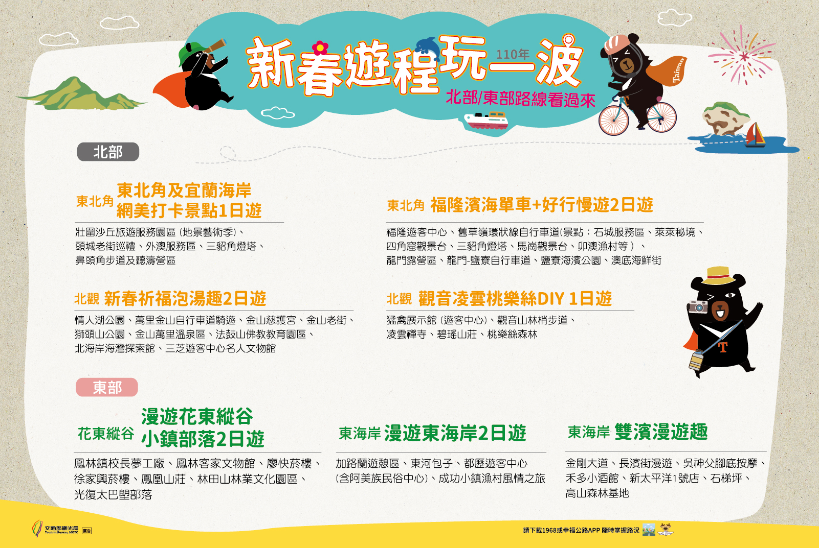 春遊-觀光-旅遊-台灣好行-台灣觀巴