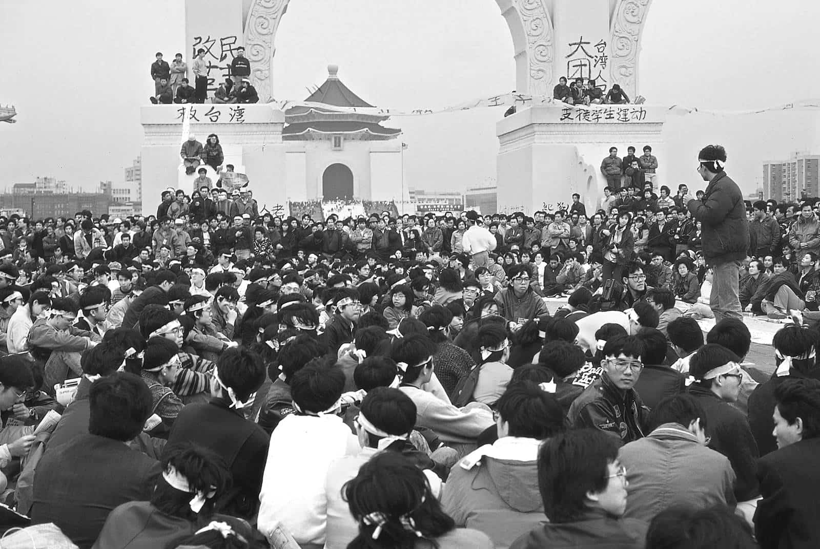 野百合-學運-中正紀念堂-張系國