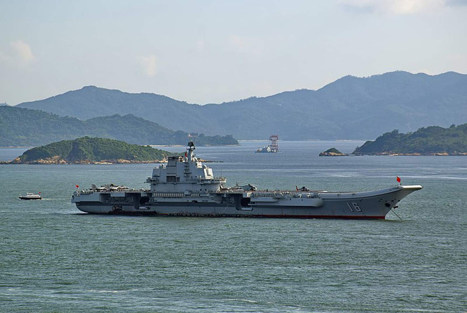 遼寧艦-南海-美軍-軍事演練