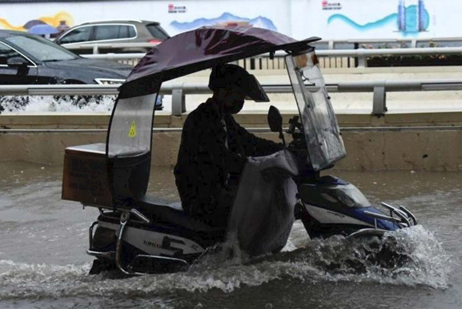 中國-鄭州-洪水-水災-強降雨