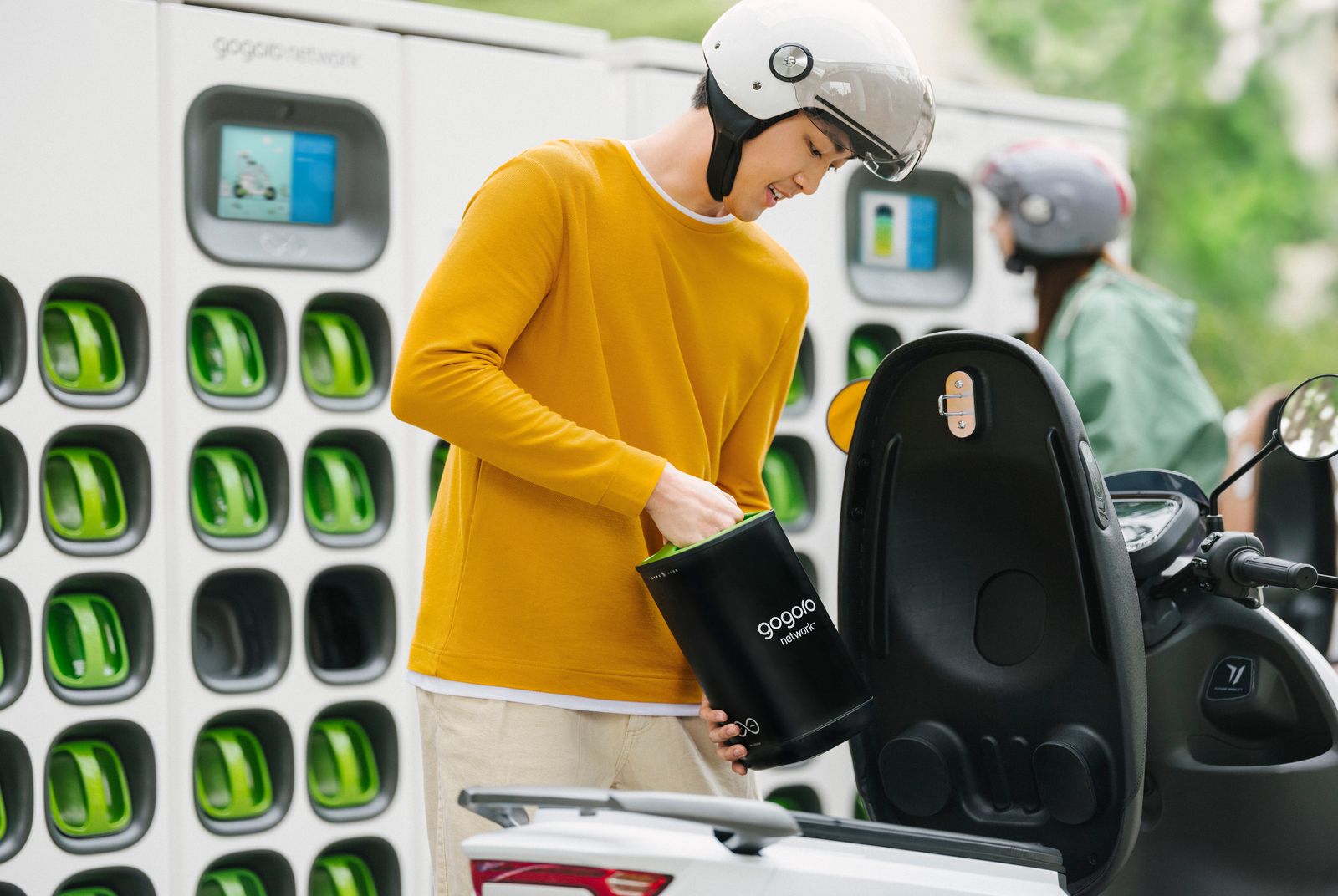 Gogoro-電動機車-永續-交通-城市-智慧電池