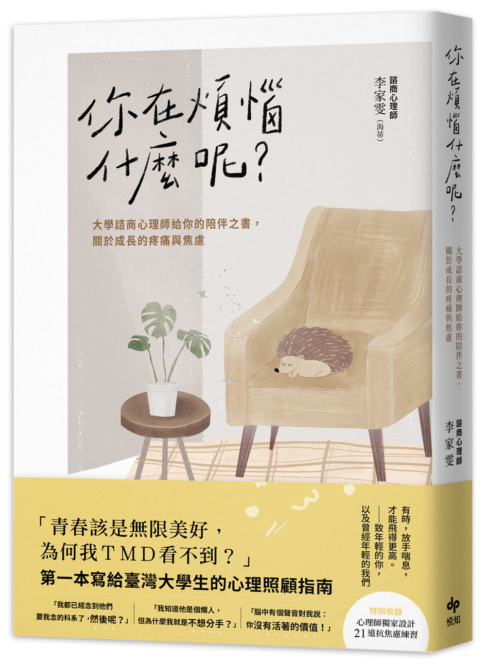 你在煩惱什麼呢？：大學諮商心理師給你的陪伴之書，關於成長的疼痛與焦慮