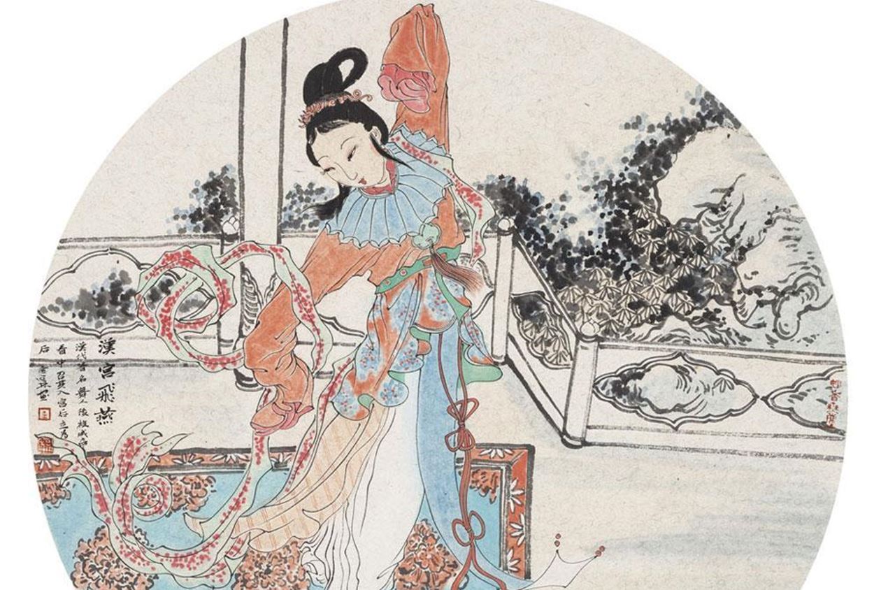 古代時尚》趙飛燕穿紅的「留仙裙」，其實是宮鬥的產物