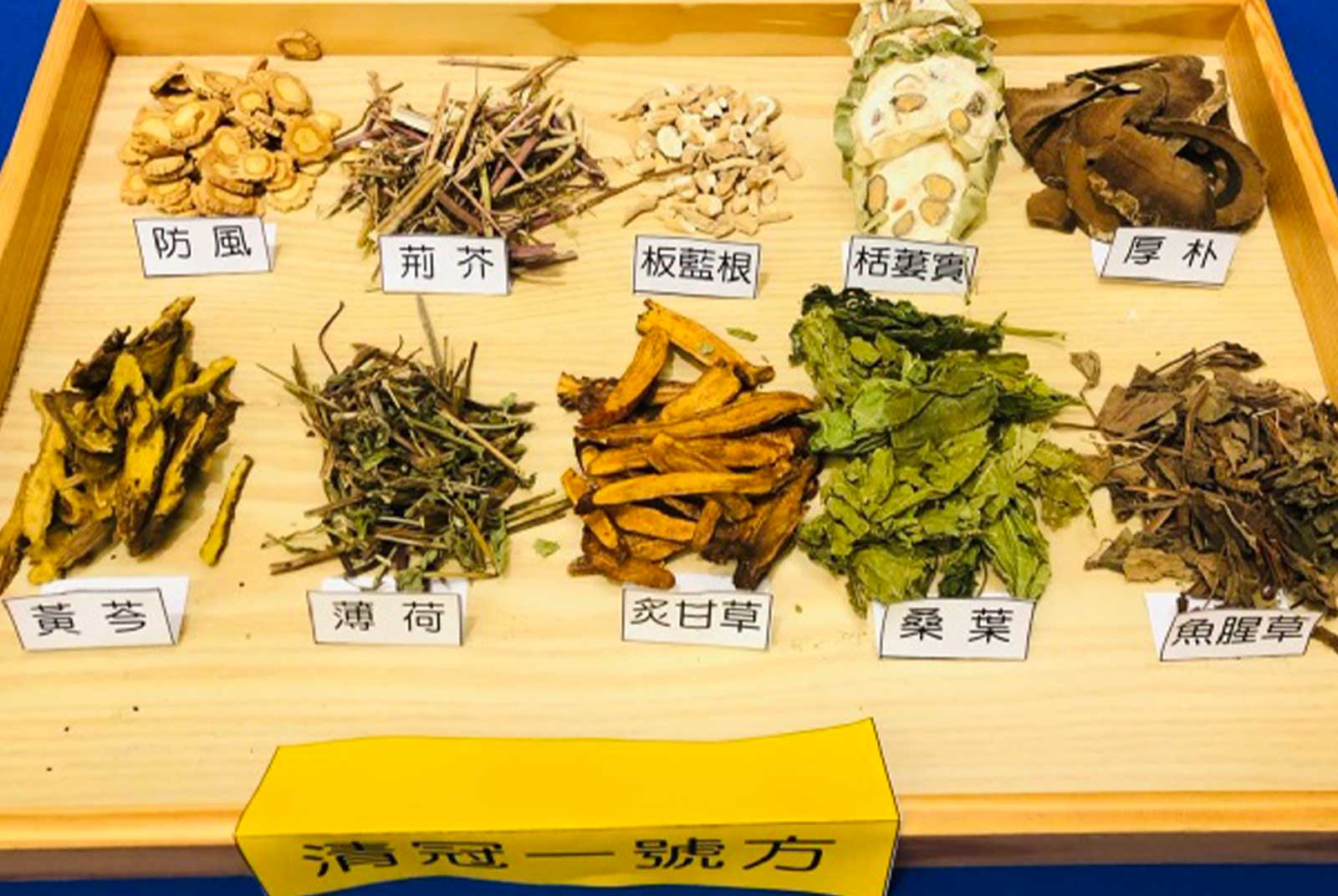清冠一號-中醫-新冠病毒