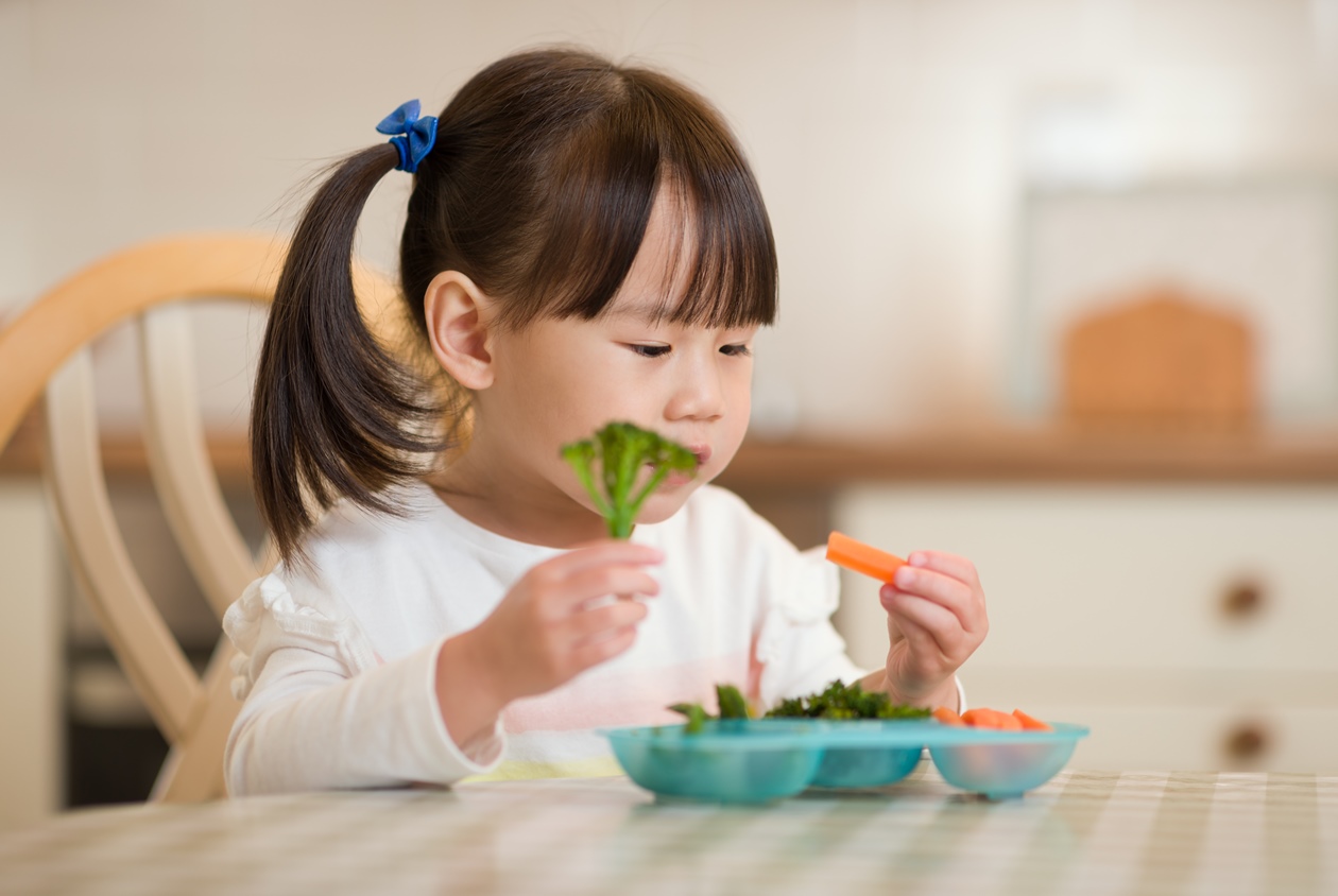 素食-孩童-葷食-吃素-成長
