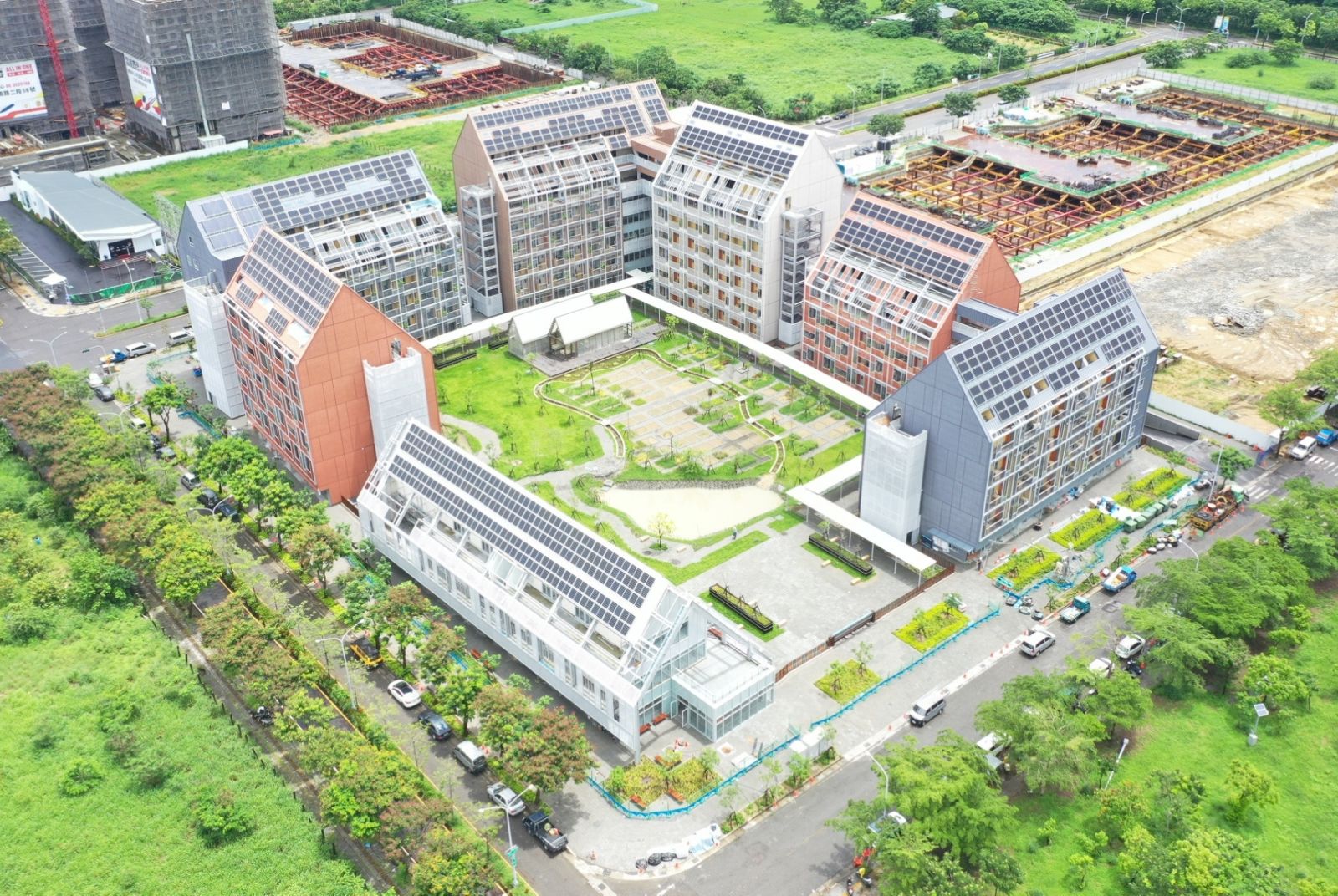 台糖沙崙智慧綠能循環住宅融合永續概念