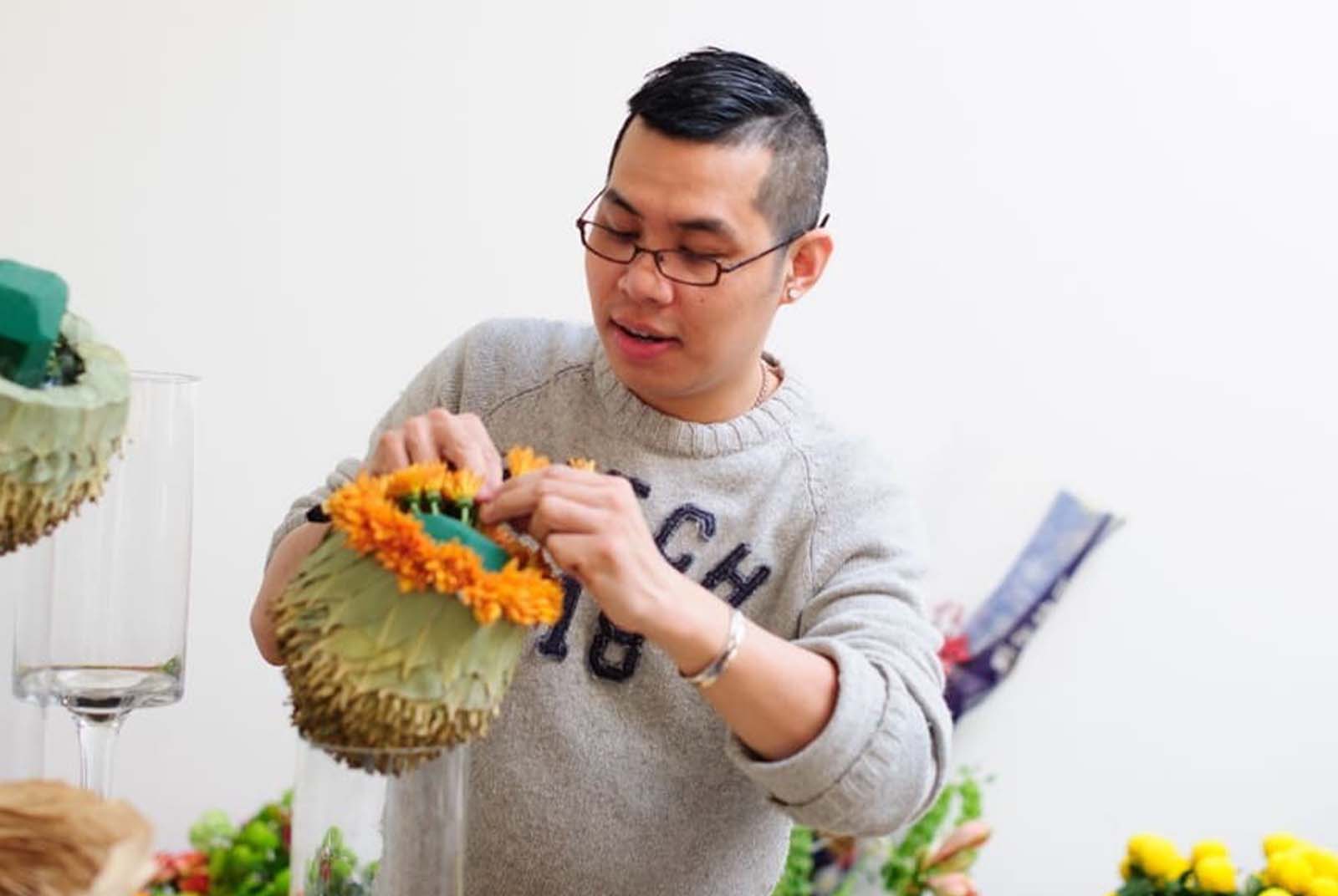 被嘲笑的國際花藝鬼才，無畏妥瑞氏症　吳尚洋：活著不是討好每個人