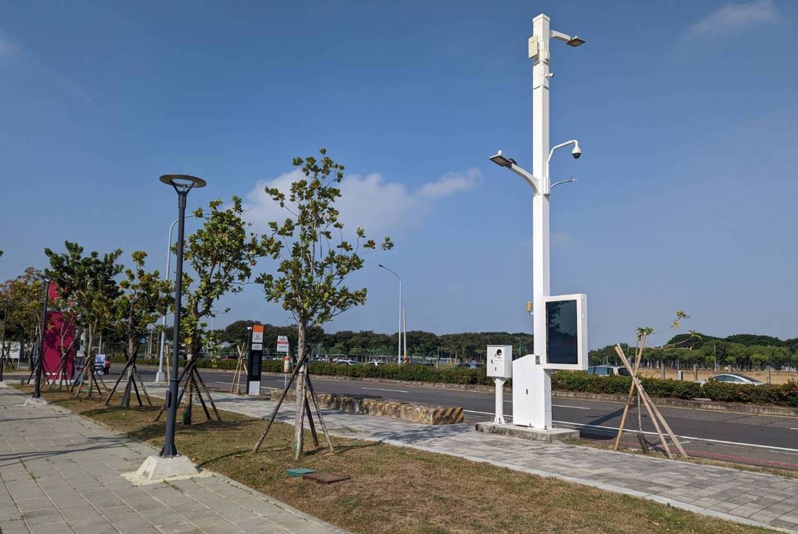 照亮守護沙崙綠能科學園區，智慧路燈共桿更是城市數位治理重要環節