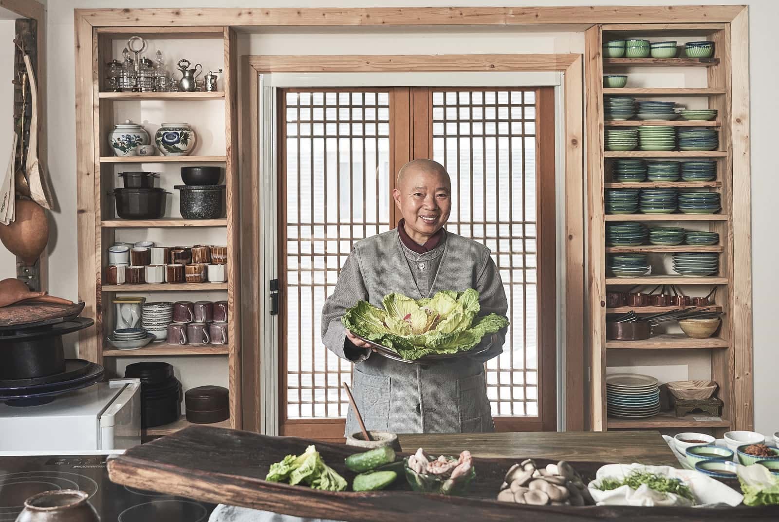 職人-韓國-料理-蔬食-米其林-亞洲50佳-Netflix-最難訂位的餐廳-正寬法師-名廚-白羊寺-素食-齋飯