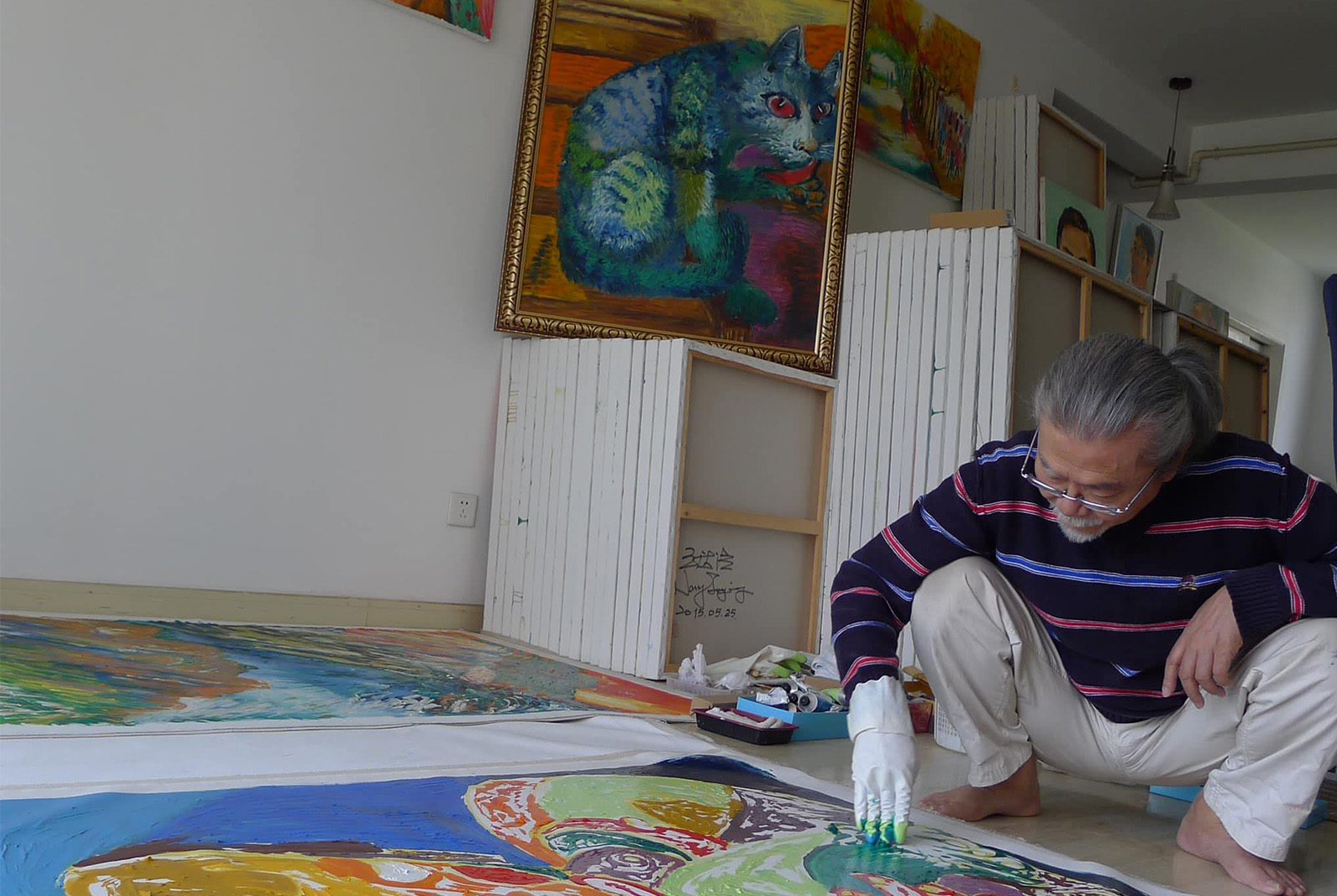 我創作，我存在 -77歲的他要為自己辦一場個展