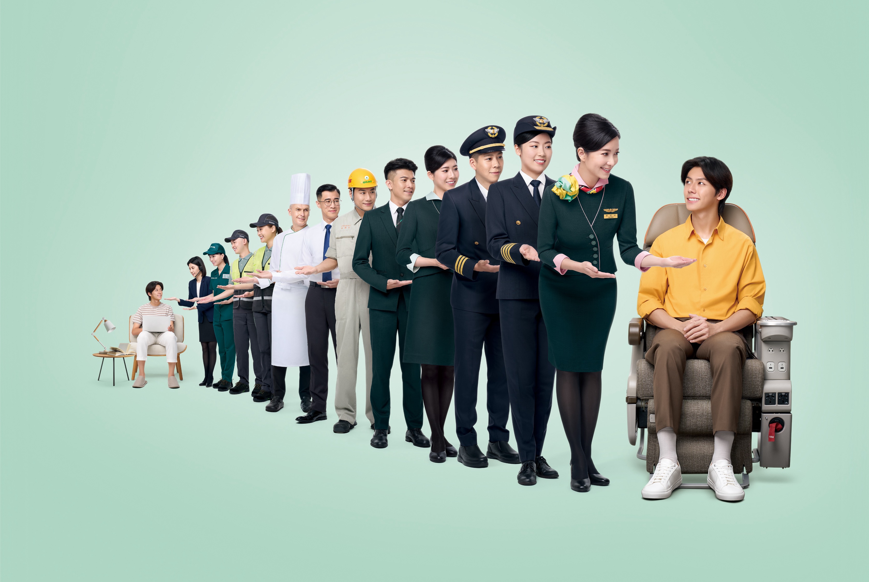 長榮航空-航空業-品牌成功-嚴格訓練-飛行體驗