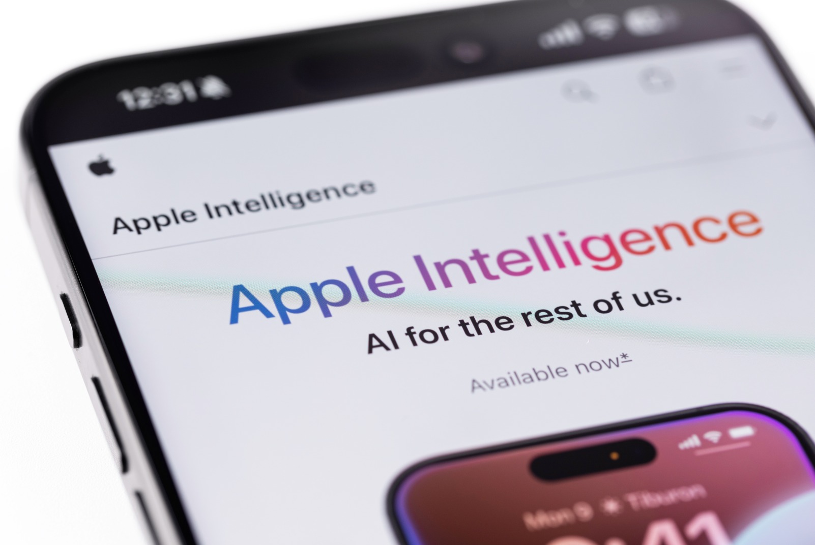 蘋果-Apple Intelligence-AI-庫克-隱私權-Nokia