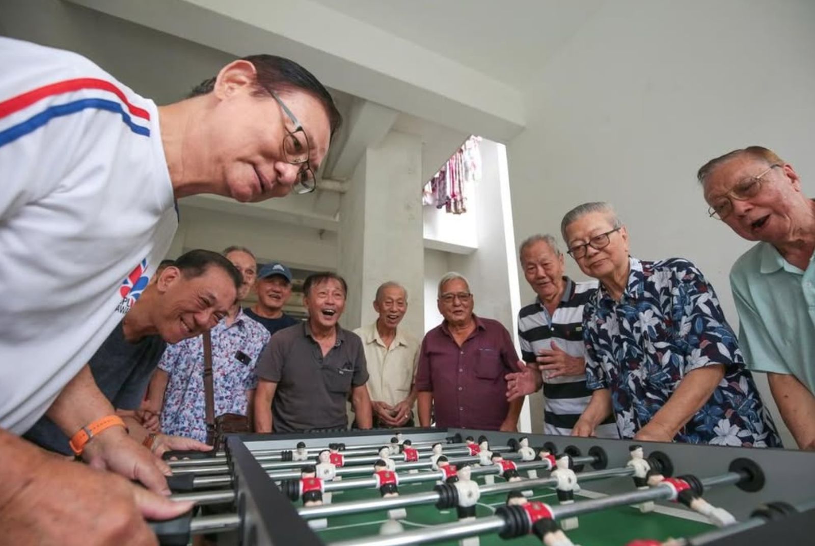 政策創新-活躍老化-新加坡-退休男性