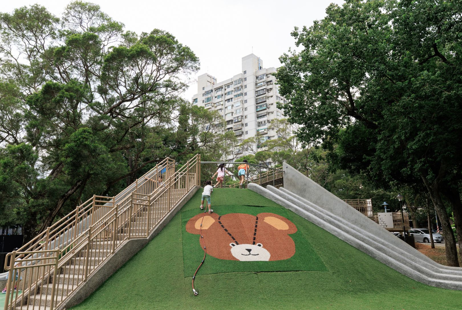 公園-親子-假日-小熊公園-林口社區運動公園
