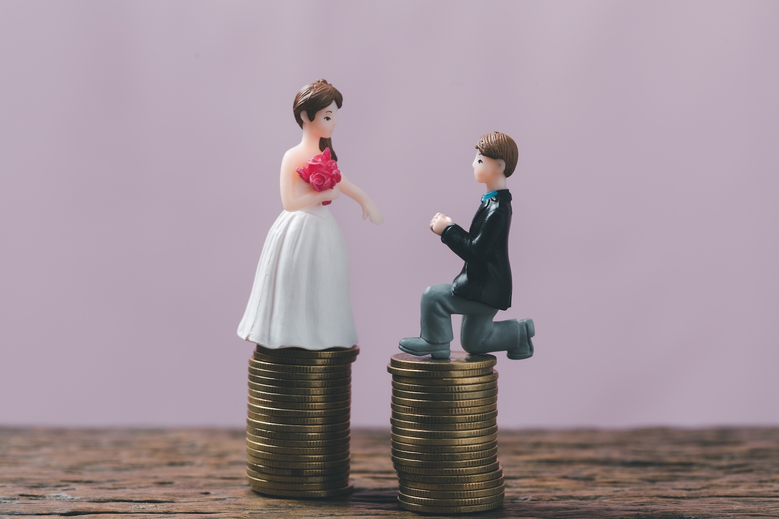 結婚-婚姻-富裕-貧窮