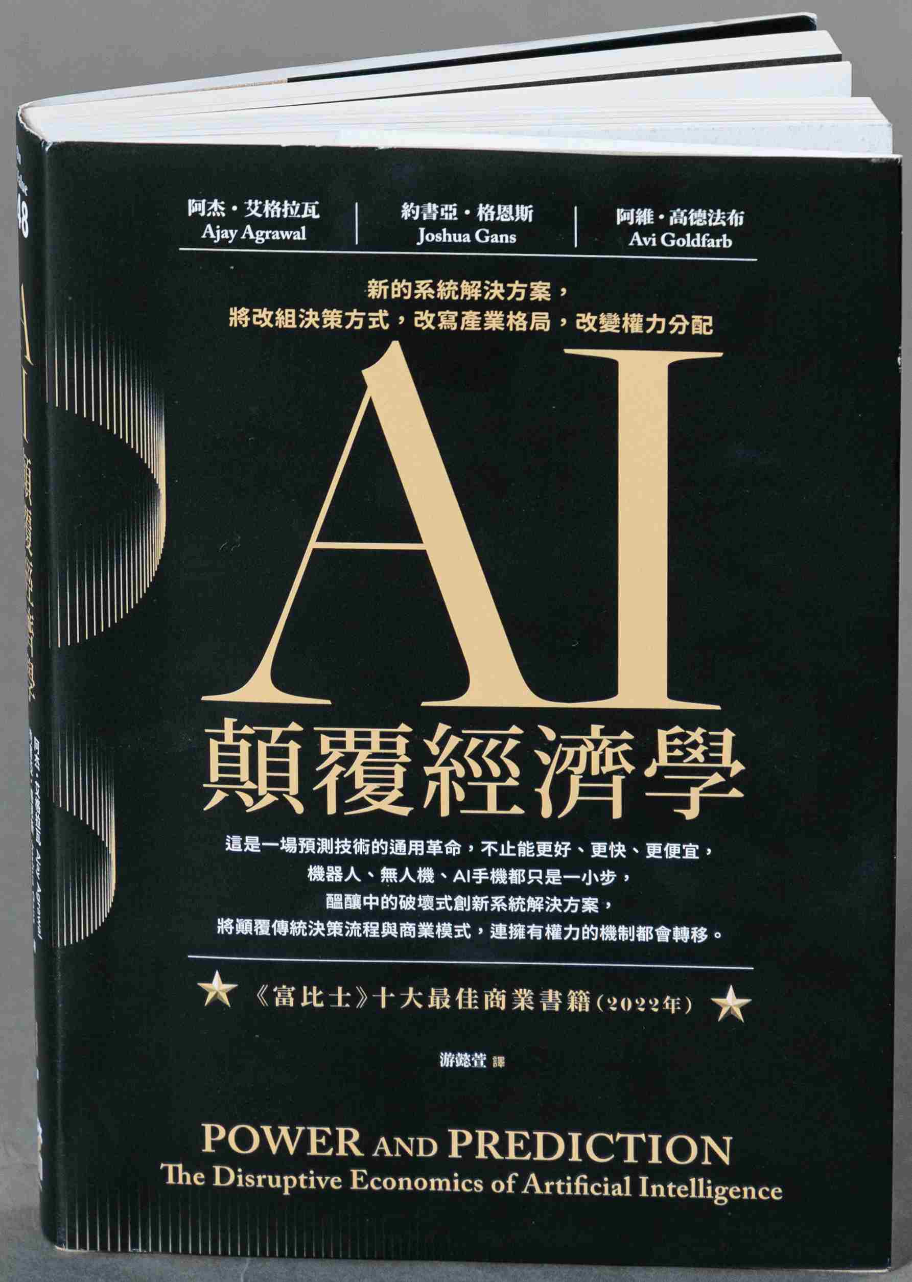AI顛覆經濟學：新的系統解決方案，將改組決策方式，改寫產業格局，改變權力分配