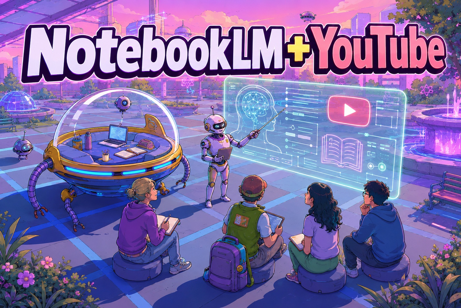 NotebookLM-Google-YouTube-YouTuber-AI-Gemini-Podcast-Gemini Live
