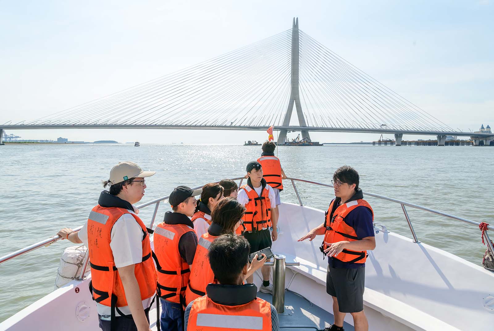 淡江大橋-淡水-滬尾宴-歷史走讀-福容飯店-石滬-淡江大學-李其霖