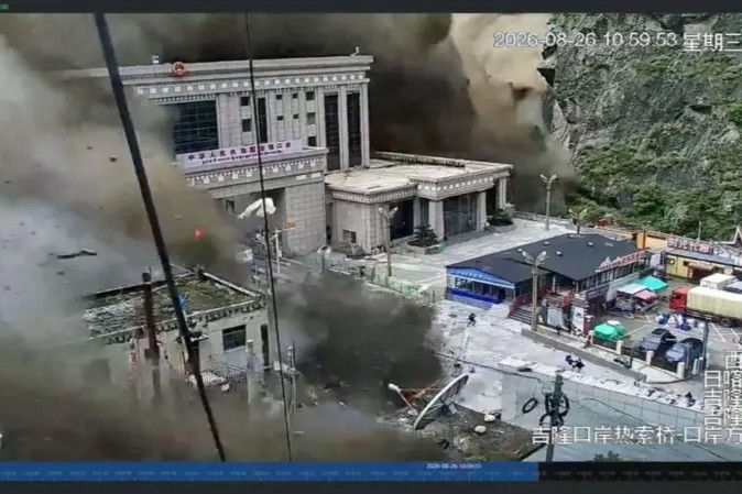 西藏-山洪-土石流-死亡-天災-中國-尼泊爾