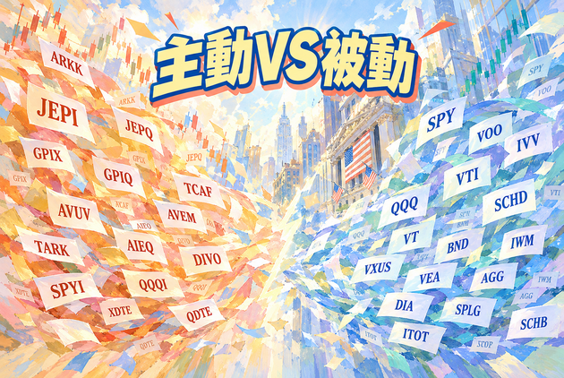 ETF-主動-被動