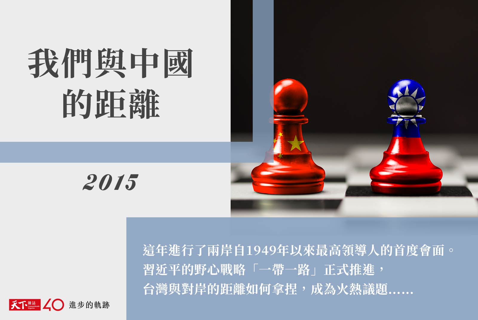 【進步的軌跡】2015年：我們與中國的距離