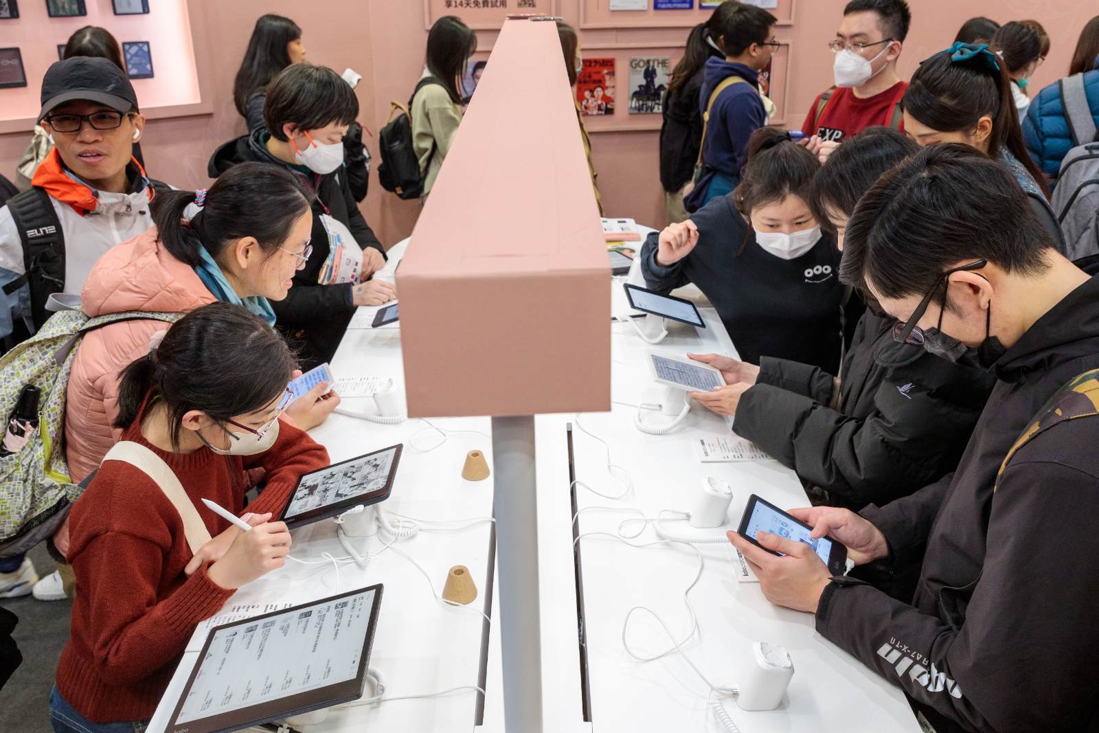 2025台北國際書展樂天Kobo閱讀器攤位