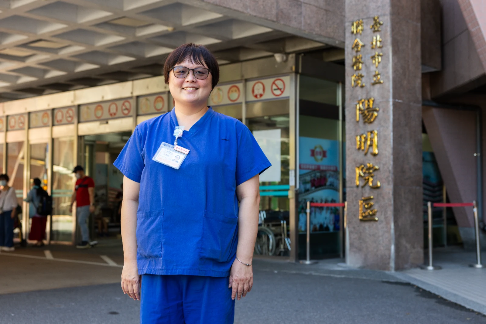 北市聯醫陽明院區復健病房護理師王筱帆